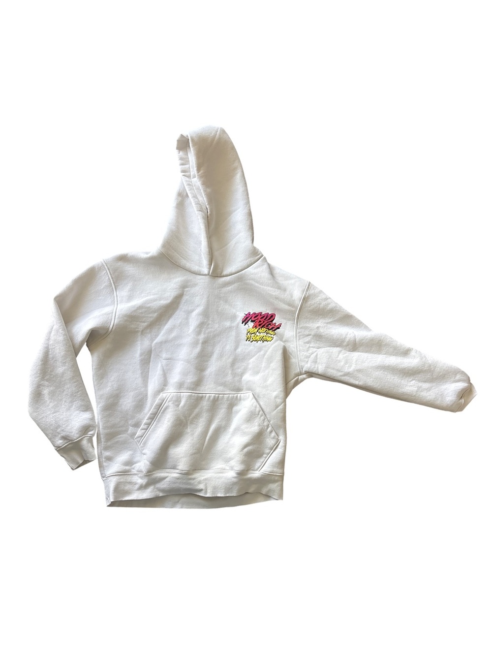 HOODRICH White Hoodie - size XL